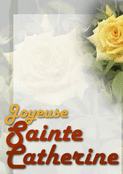 F&ecirc;te de roses pour une Catherinette joyeuse